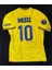Fc. B.a.r.c.e.l.o.n.a 2008/09 Sezonu Lionel Messi Nostalji Forması (Yellow) 3