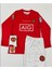 Manchester/united Moskova 2008 Sezonu Cristiano Ronaldo Uzun Kol Çocuk Forması 4'lü Set (Red-Armalı) 4