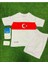 Türkiye Euro 2024 Isimsiz Beyaz Çocuk Forması 4'lü Set (White) 2