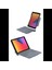 T5506D iPad 10.2 (9.nesil) Kılıf Palermo Ledli Klavyeli Standlı Tablet Kılıfı - Siyah 5