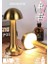 Forlife Dekoratif Şarjlı LED Mantar Masa Lambası Gold FL-8055 (2818) 4
