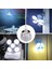 Solar Güneş Enerji ve USB Sarjlı 5 Kanatlı LED Lamba (2818) 4