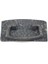 Buğz Antika Tarz Dekoratif Pirinç Otantik Dövme Kapı Kulbu - 45X90 Mm, Oksit 1