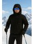 Su ve Rüzgar Geçirmez Kürklü Softshell Erkek Mont 1