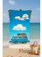 Karavan Baskılı Pamuk Plaj Havlusu – Desenli Tasarım – 75X150 cm 1