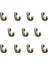 Tekli Bijuteri, Dekor Askısı - Nikel, 100 Adet, 10X18X22 mm 2
