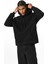 Sırt Yazı Detaylı Kapüşonlu Sweatshirt 1