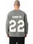 Sırt Baskılı Nakışlı Sweatshirt 1