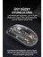 Xkın XK-M01 Şeffaf Kapaklı Kablosuz Mouse | Bt + 2.4g Çift Bağlantı | Şarjlı Sessiz Mouse | Ofis – Pc – Mac – iPad Uyumlu 2