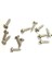 Klips, Menteşe, Ayak, Ysb Sac Vidası - 2,9x9,5mm Nikel, 100 Adet 1