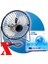 Masaüstü Metal Mini Fan Vantilatör USB Girişli 20 cm Çap (5067) 2
