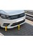 Vw Volkswagen Caddy Uyumlu Ön Tampon Çıtası 3 Parça 2015-2020 Paslanmaz Krom 2