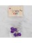 Loren Crafts Mor 8 Li Düğme - 236 1