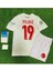 Türkiye 2024 Kenan Yıldız Iç Saha Çocuk Forması 4'lü Set (Euro 2024 Patch) Beyaz 3