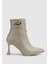 Bej Kadın Bootie 1