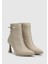 Bej Kadın Bootie 2