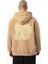 Baskılı Nakışlı Kapüşonlu Sweatshirt 2