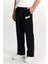 Erkek Baggy Ayarlanabilir Paça Stwd Baskılı 3 Iplik Şardonlu Bol Kesim Stoper Eşofman Altı RF0547 4