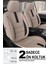 Skoda Superb Prestige 2.0 Tdi Cr Scr 190 4x4 Dsg 2017 Uyumlu Sadece Ön Iki Koltuk Tay Tüyü Oto Kılıf Bej 1