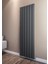 Kavala Dikey Alüminyum Radyatör 565X1800 Pütürlü Beyaz (Ral 9016) 1
