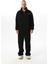 Sırt Yazı Detaylı Yarım Pat Fermuarlı Sweatshirt 3