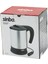 SK-7371 12V Araç Içi Kettle Paslanmaz Çelik Su Isıtıcısı 0.8lt 120W Çakmaklık Fişli Plastik Kapak - Kulp (5047) 1