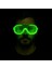 Yeşil LED Işıklı Parti Gözlüğü – Neon Glow Şerit Gözlük 3 Modlu (5047) 2