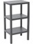 3 Raflı Gri Modüler Ünite Plastik 38X29X74 cm (5047) 1