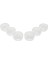 6 Pcs Çizgili Cam Çift Cidarlı Lokumluk - Sosluk 50 ml (5047) 1