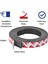 Yapışkanlı Şerit Mıknatıs Magnet Kes Kullan Güçlü Sağlam Rulo Çıkarılması Kolay Siyah 2cm x 1 mt (5047) 3