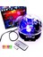 Küre Disko Topu Müzik Çalar Renkli Lazer Işıklı Bluetooth (5047) 4