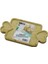 Dikdörtgen 3 Bölmeli=2in1 Kalp Kulp - Bölme + 1 Ahşap Bambu Servis Sunum Tepsi - Tahtası 25 x 14 x 1.4cm (5047) 1