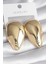 Pirinç Gold Renk Badem Model Kadın Küpe 1
