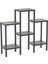 6 Raflı - Gri Modüler Ünite Plastik 108X100X29 cm (5047) 1