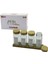 4pcs Bambu Kapaklı Cam Tuzluk - Biberlik - Baharatlık 120ML (5047) 1