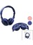 Aır Max Rgb Renkli Işıklı Şarjlı Bluetooth Kulak Üstü Kablosuz Kulaklık PL-2360 (5047) 1