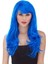 Mavi Renk Uzun Dalgalı Parti Peruğu (5047) 1
