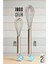 Inox Çelik Çırpıcı + Uzun Kısa 2 Li Çırpıcı Seti 1