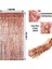Rose Gold Püsküllü Kapı Perdesi - Parti, Bekarlığa Veda, Doğum Günü 1x2 M (5047) 2