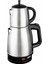 STM-5831 Elektrikli Çelik Çay Makinesi Çaycı 1.7lt + 0.7lt Çay Süzgeçli (5047) 1