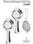 3 Lü Set Metal Çay Süzgeci Cabrera Design 1