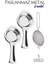 3 Lü Set Metal Çay Süzgeci Cabrera Design 2
