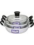 3lü Alüminyum Omlet Set No-18-20-22 (5047) 1