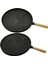 Çift Taraflı Döküm Granit Bazlama - Gözleme Tavası 36CM (5047) 1