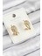 Xuping Zirkon Taşlı Damla Model Gold Renk Kadın Küpe 1
