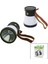 2in 15W+360°SMDEL Feneri Solar- USB Şarj Powerbank 500LM Işık Ayarı Flaşör Suni Deri Kulp PT-8151 (5047) 1