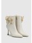Bej Kadın Bootie 2