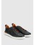 Siyah Deri Erkek Sneaker 2