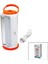 Üçgen Dikey Model El Feneri Lamba 3 Parça Tube Tüp LED - 54SMD Fiş Şarjlı - Powerbank - Solar Giriş Soketli (5047) 1