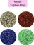 Dökme Cam Kum Boncuk (8/0) 3 mm - 4 Renk - Toplam 80 Gram - BNC417 1